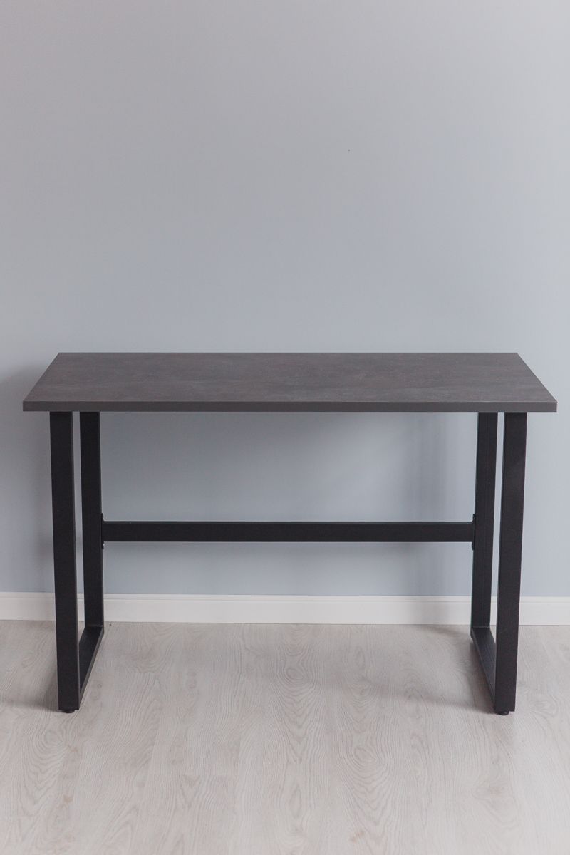 Стол компьютерный Good Desk Loft,размер 200х80х75 см, цвет ателье темный, цвет ножек черный