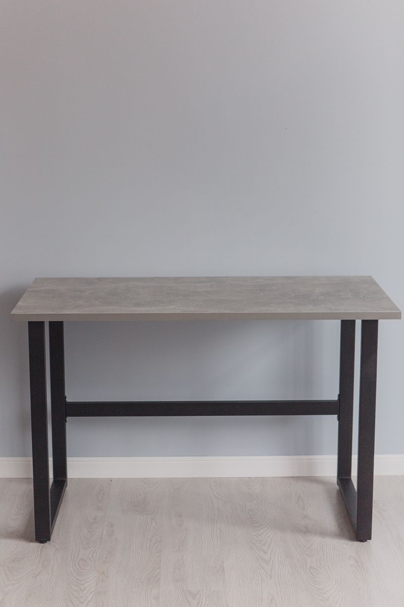 Стол компьютерный Good Desk Loft,размер 120х70х75 см, цвет ателье светлый, цвет ножек черный
