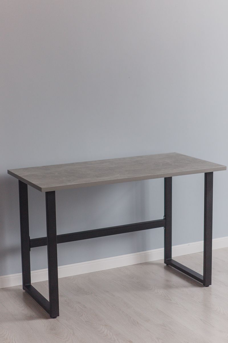 Стол компьютерный Good Desk Loft,размер 120х70х75 см, цвет ателье светлый, цвет ножек черный