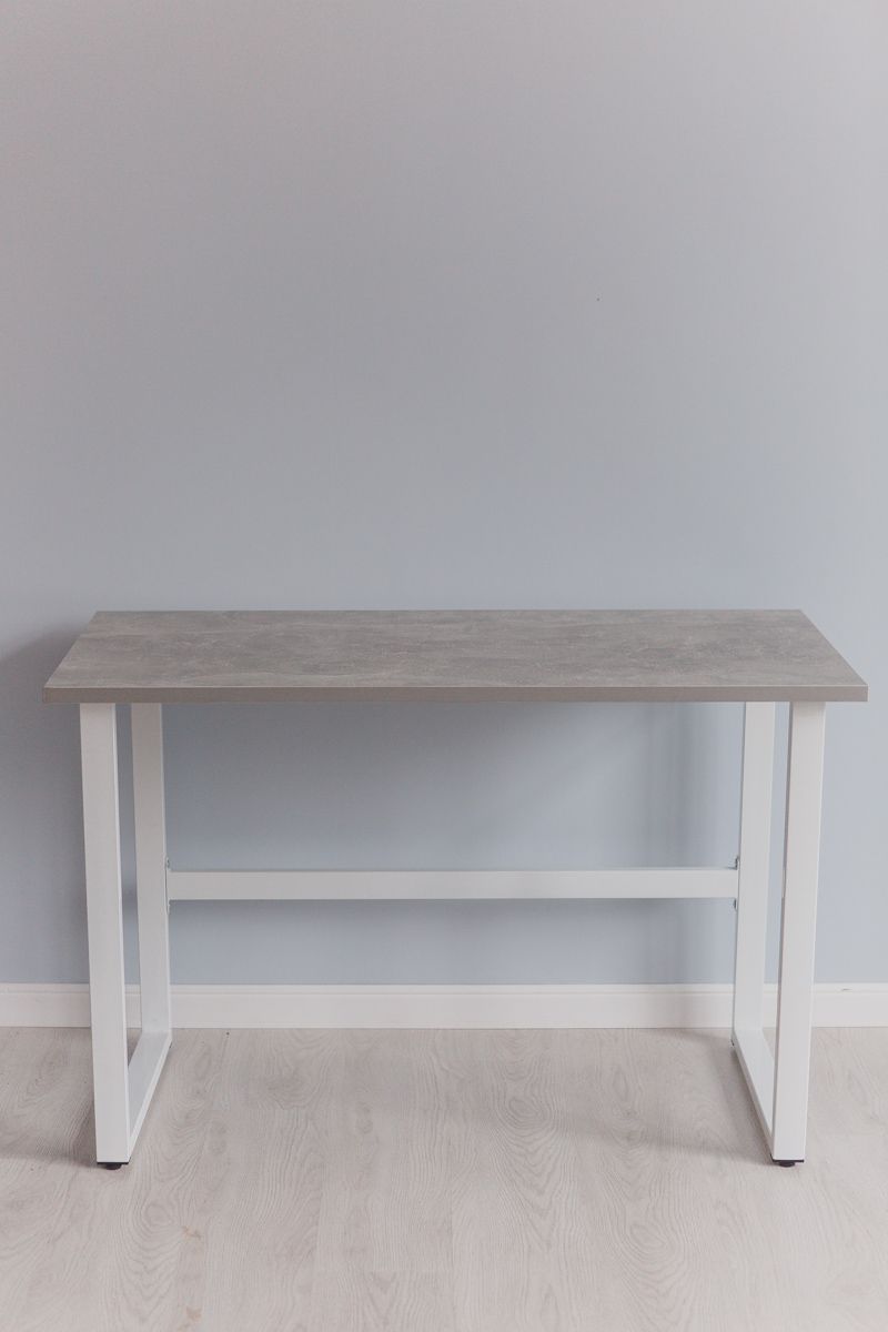 Стол компьютерный Good Desk Loft,размер 160х80х75 см, цвет ателье светлый, цвет ножек белый