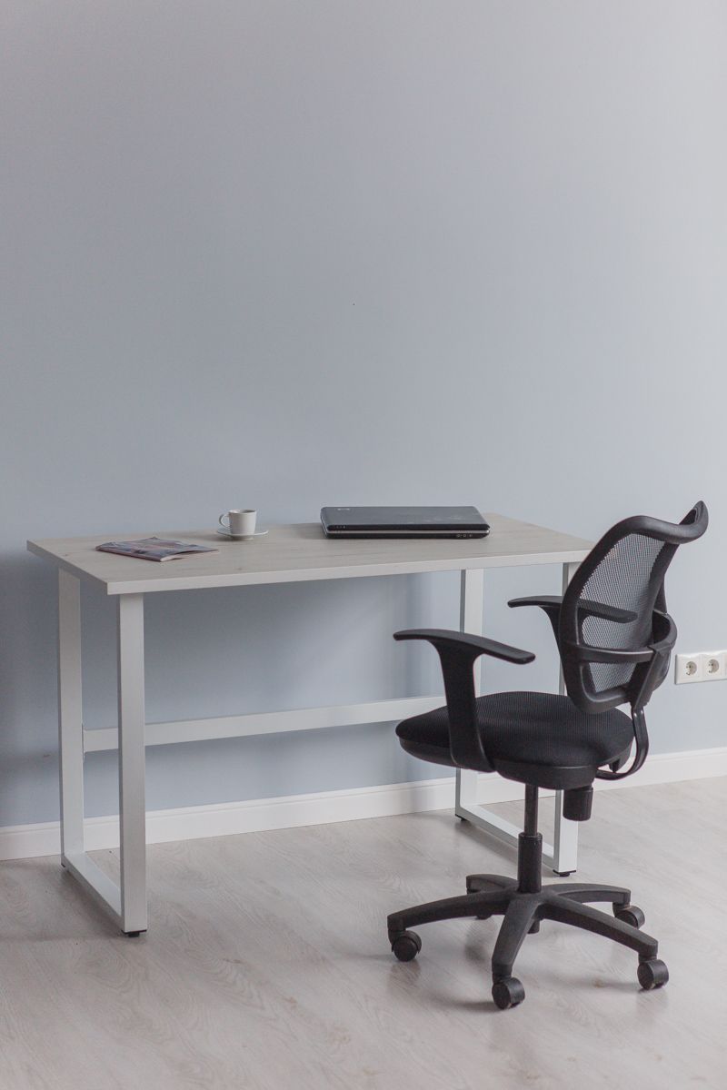Стол компьютерный Good Desk Loft,размер 140х70х75 см, цвет белый крафт, цвет ножек белый