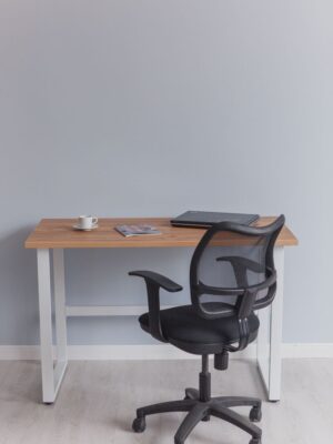 Стол компьютерный Good Desk LIGHT,размер 120х60х75 см, цвет дуб золотой, цвет ножек белый