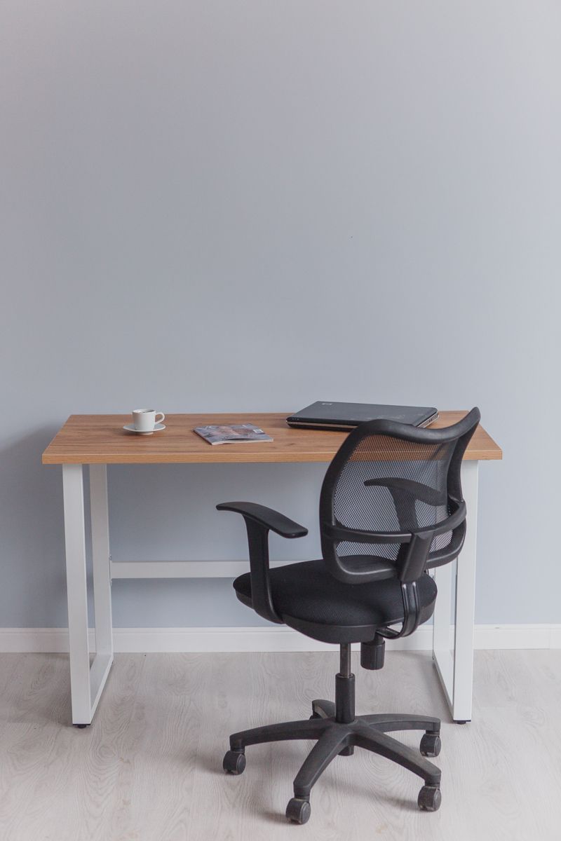 Стол компьютерный Good Desk Loft,размер 120х70х75 см, цвет дуб золотой, цвет ножек белый