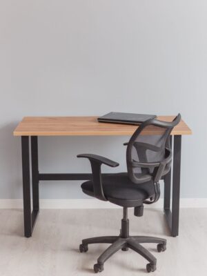 Стол компьютерный Good Desk LIGHT,размер 120х60х75 см, цвет дуб золотой, цвет ножек черный
