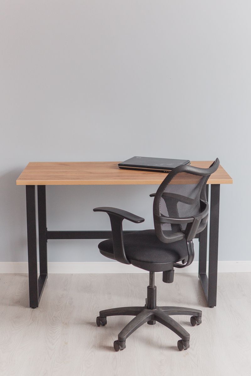Стол компьютерный Good Desk Loft,размер 120х70х75 см, цвет дуб золотой, цвет ножек черный