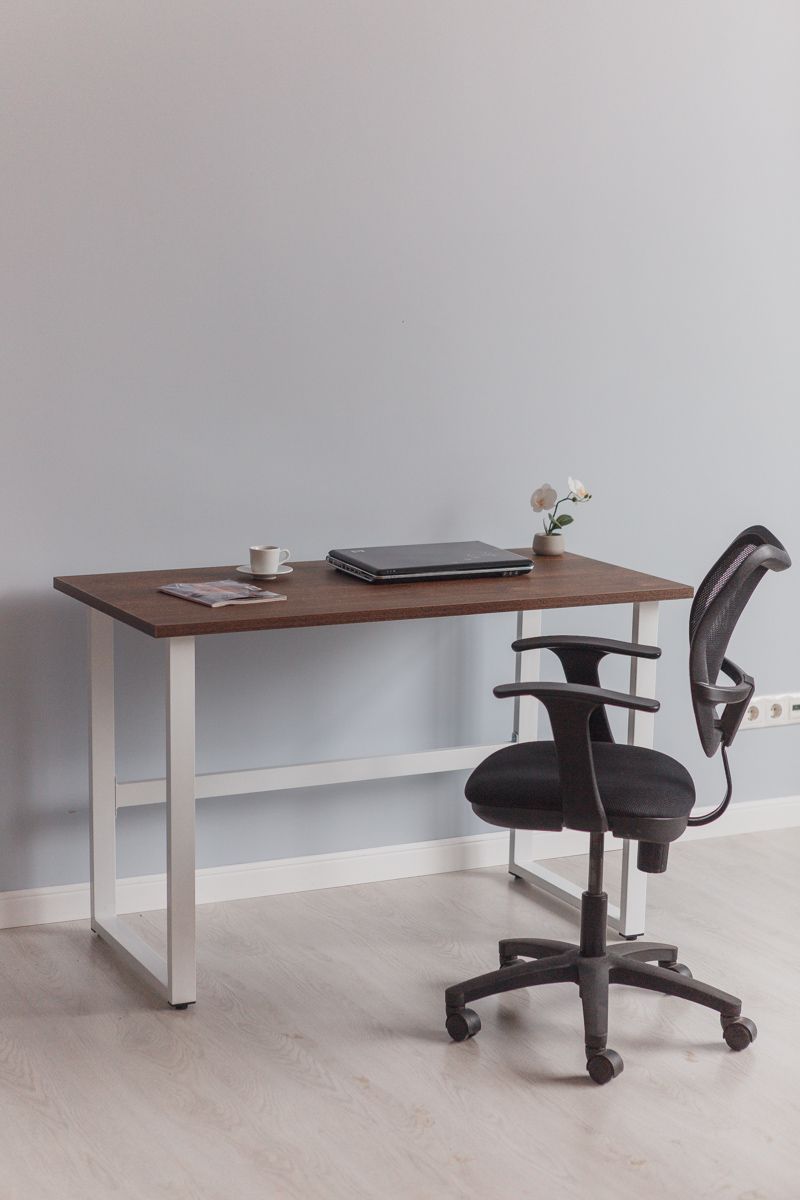 Стол компьютерный Good Desk LIGHT,размер 75х55х75 см, цвет бронза, цвет ножек белый