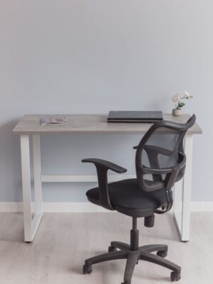 Стол компьютерный Good Desk Loft,размер 120х70х75 см, цвет ателье светлый, цвет ножек белый