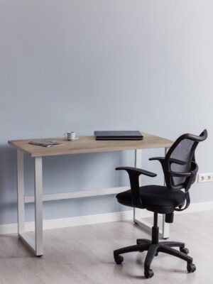 Стол компьютерный Good Desk Loft,размер 140х70х75 см, цвет серый крафт, цвет ножек белый