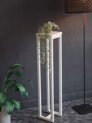 Цветочница-подставка Flowers Tower 100х20х20см белый, корпус белый