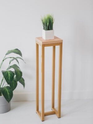 Цветочница-подставка Flowers Tower 80х20х20 см дуб золотой, корпус золотой