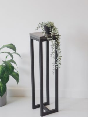 Цветочница-подставка Flowers Tower 80х20х20 см ателье темный, корпус черный