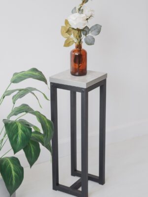 Цветочница-подставка Flowers Tower 60х20х20см ателье светлый, корпус черный