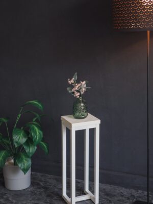Цветочница-подставка Flowers Tower 60х20х20см белый, корпус белый