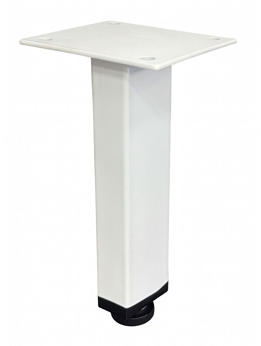 Ножки, опоры для мебели регулируемые 150мм (4 штуки) 20х40мм белые