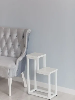 Цветочница Two Step Loft 40х20х60 см, цвет ателье светлый/белый