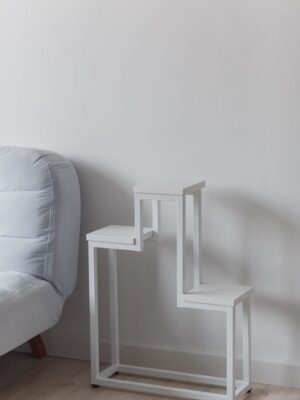 Цветочница Champion Loft 60х20х80 см, цвет белый